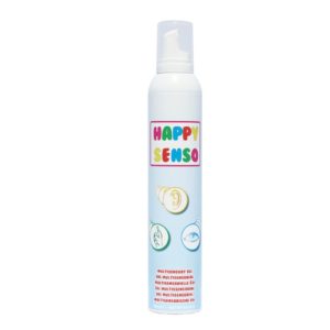 Bouteille de gel multisensoriel Happy Senso Original de couleur bleue avec parfum neutre