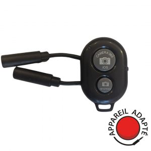 Déclencheur photo vidéo contacteur - Capture d’images en autonomie via Bluetooth pour smartphones et tablettes