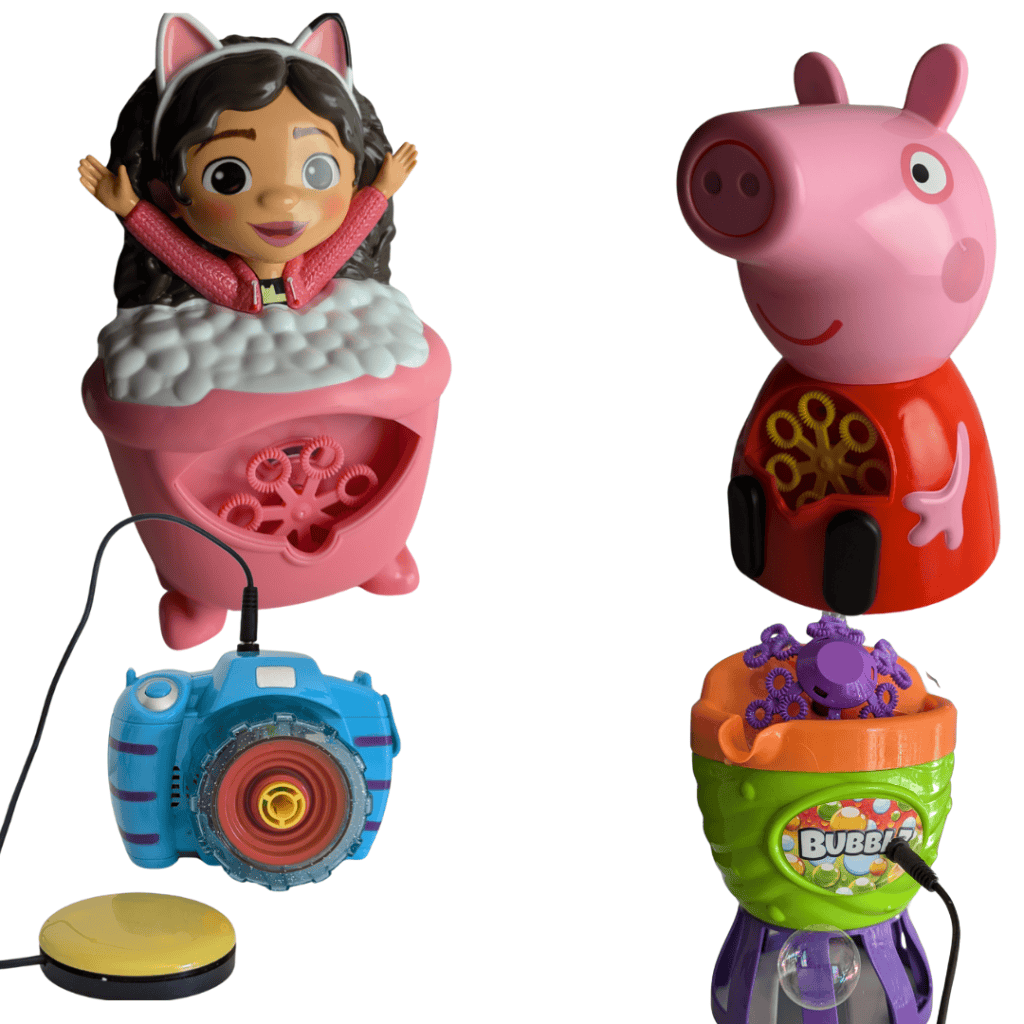 Machine à bulles adaptée : un outil sensoriel accessible à tous grâce au contacteur 1 Machines a bulles adaptees