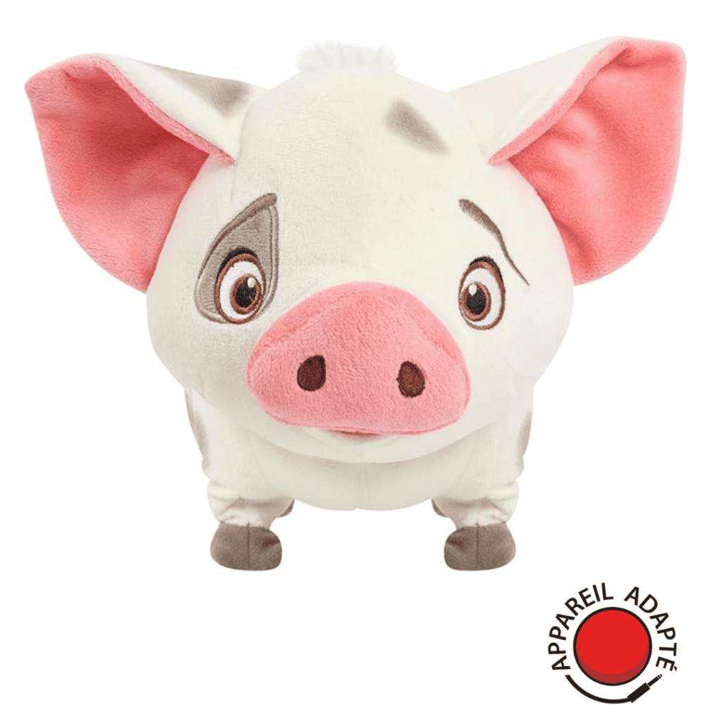 Peluche adaptée contacteur : quand le jeu devient accessible à tous 2 jouet disney bouton contacteur