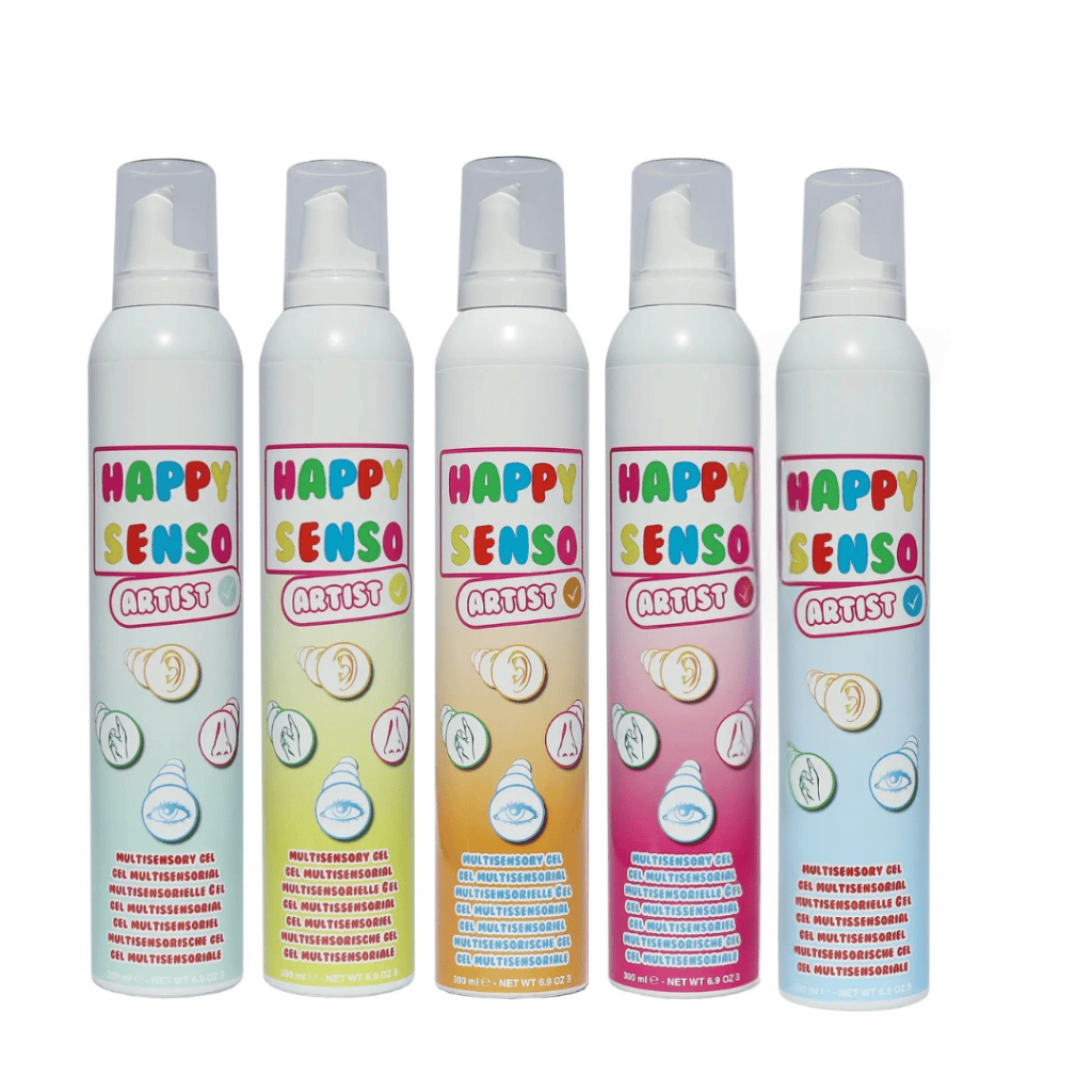 5 activités adaptées handicap moteur : guide complet avec matériel professionnel 3 lot de 5 gels sensoriels happy senso artist