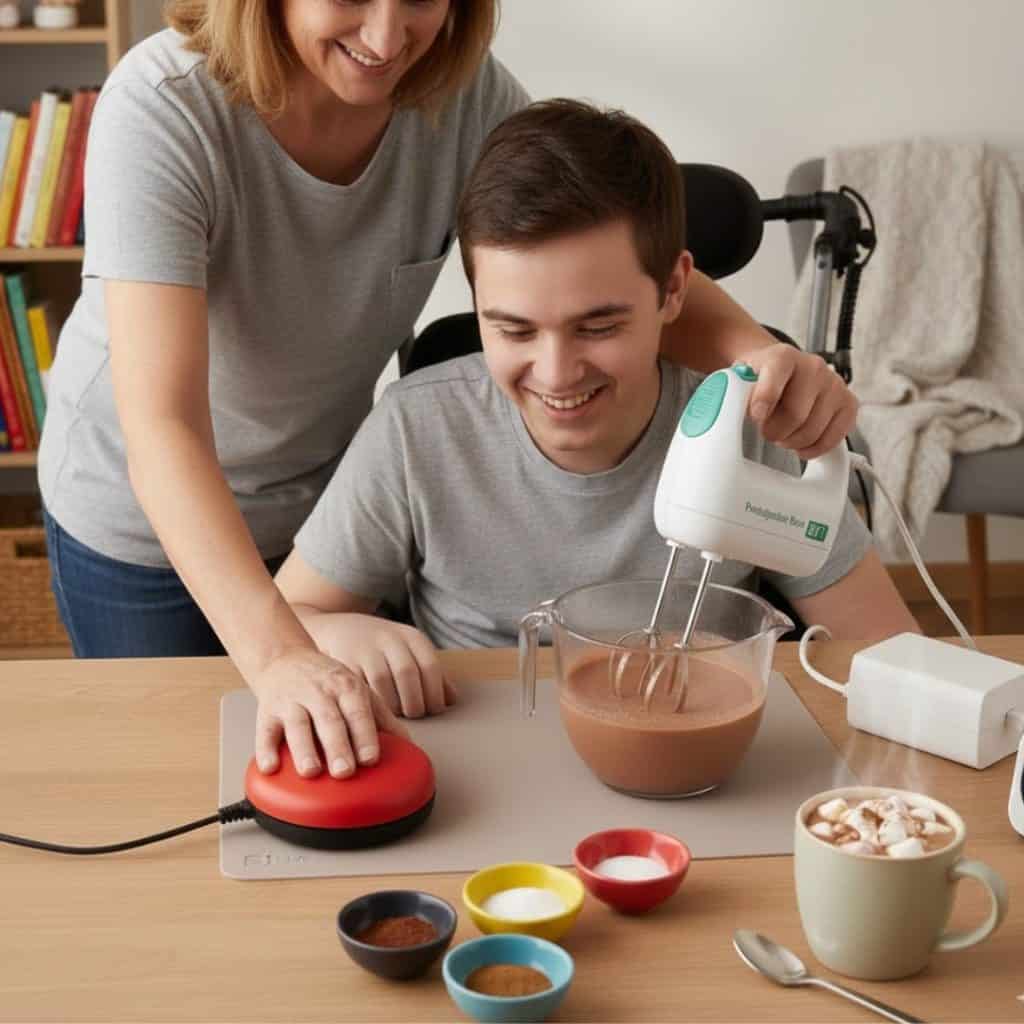 activites sensorielles adaptees contacteur