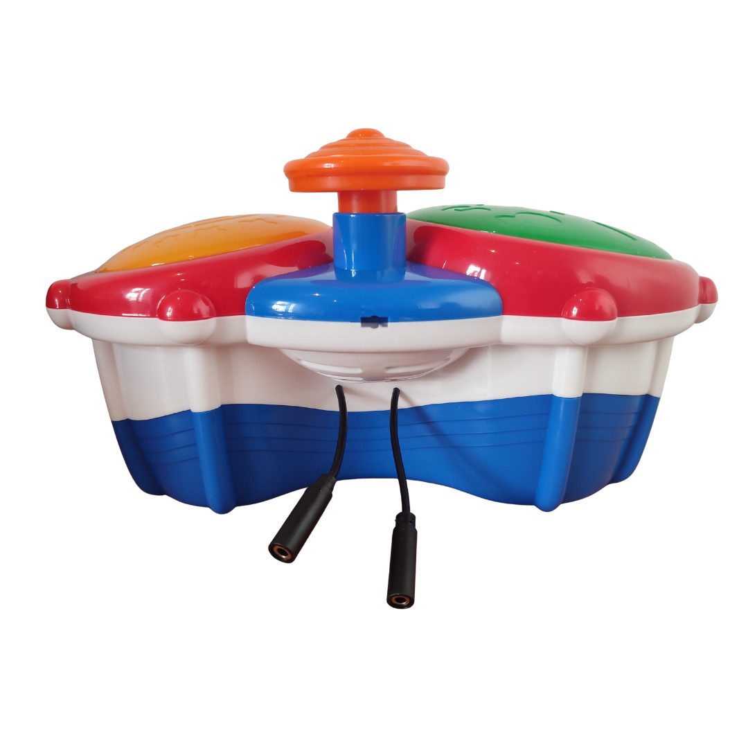 Bongo Musical Adapté Contacteur : Jouet Musical Adapté Contacteur pour Handicap Moteur 4 Bongo Musical Adapté Contacteur : Jouet Musical Adapté Contacteur pour Handicap Moteur – Image 4