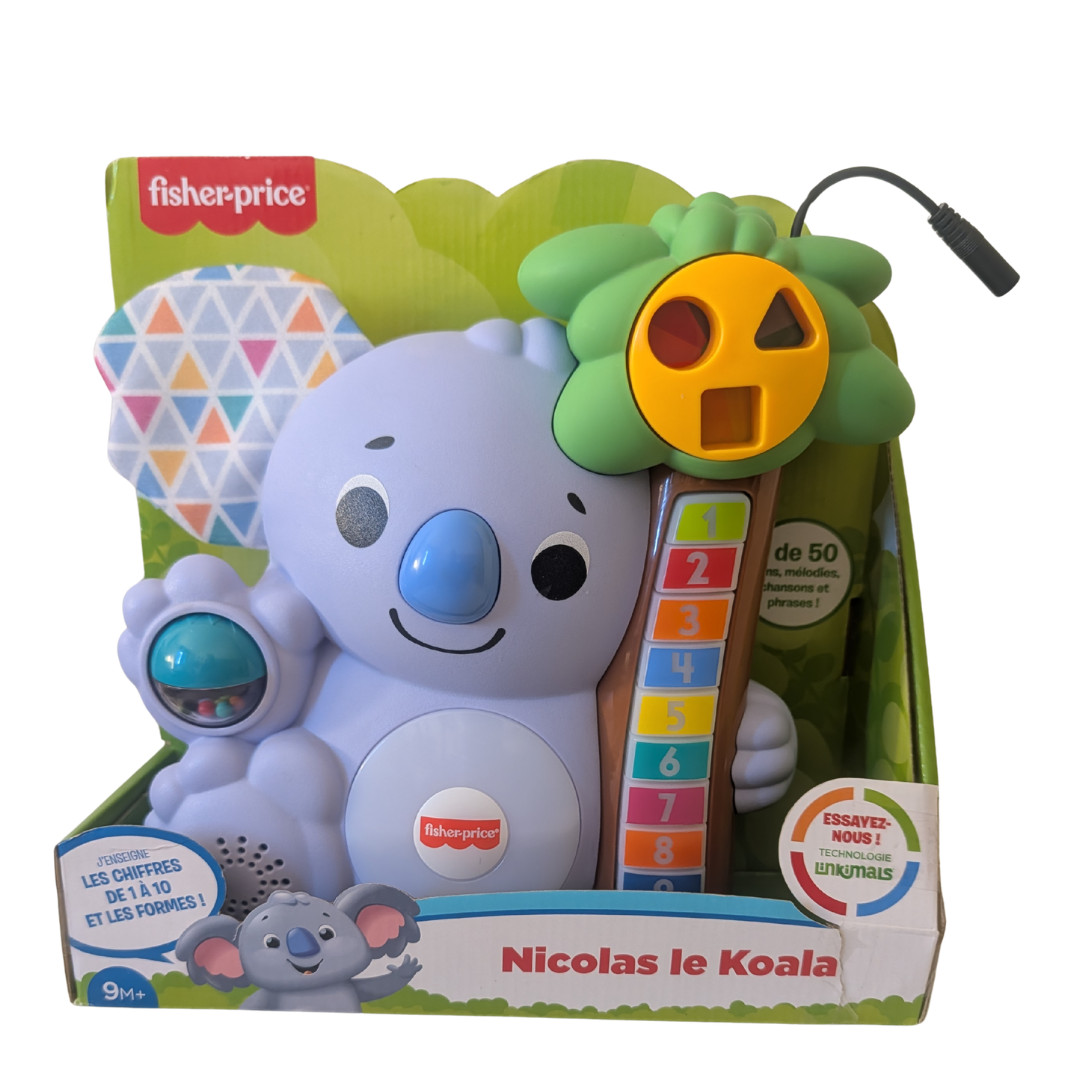 Koala Fisher-Price adapté contacteur 2 Koala Fisher Price adapté par Petit Pas De Fourmi