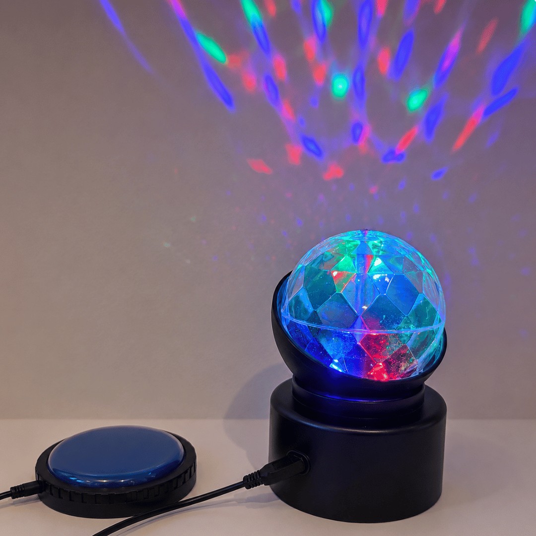Lampe kaléidoscope contacteur 1 lampe kaléidoscope contacteur